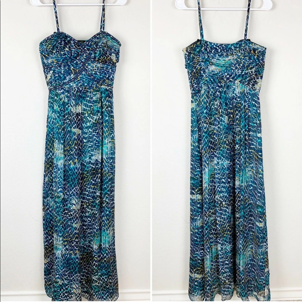 Laundry Shelli Segal silk embellished dress d7